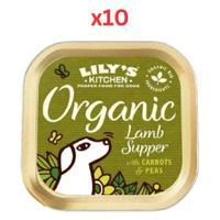 Lily's Kitchen Organic Lamb Supper Wet Dog Food 150G (Pack of 10)