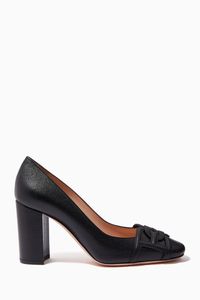 Pinkie 85 Pumps in Grained Calf Leather