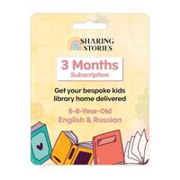 Sharing Stories - 3 Months Kids Books Subscription - English & Russian (5 to 8 Years) - thumbnail