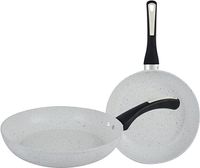 Prestige Endurance Speckled Long-Lasting Non-Stick Twin Pack Fry Pan, White, PR11561