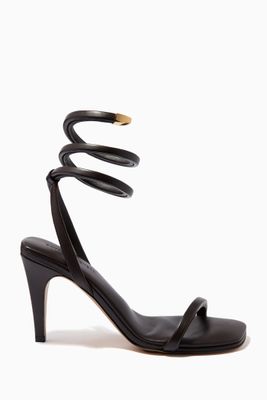 Spiral Sandals in Nappa