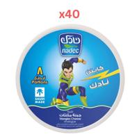 Nadec Triangle Portion Cheese 100G Pack of 40