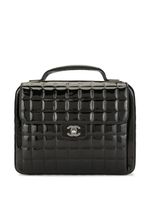 Chanel Pre-Owned 2002 Choco Bar briefcase - Black - thumbnail