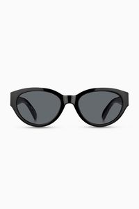 Rounded Cat-Eye Sunglasses
