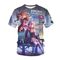 Inspired by Fate / Zero Cosplay Anime Cartoon 100% Polyester 3D Harajuku Graphic Kawaii T-shirt For Women's / Men's miniinthebox - thumbnail