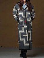 Mid-length Printed Jacket - thumbnail