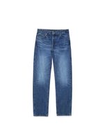 Lacoste Live Straight Fit Five-Pocket Faded Cotton Jeans - thumbnail