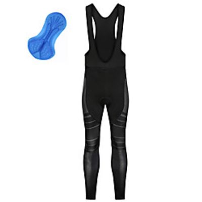 21Grams Men's Cycling Bib Tights Bike Bib Tights Quick Dry Moisture Wicking Sports Stripes 3D Black Mountain Bike MTB Road Bike Cycling Clothing Apparel Bike Wear  Athleisure Lightinthebox