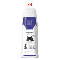 M-Pets Long Hair Cat Shampoo 250ml (Pack Of 4)