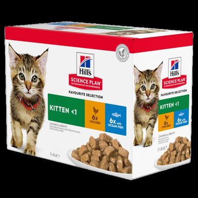 Sp Kitten Multipack (Chicken, Ocean Fish) Pouch - 85G