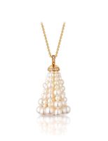 Bahar Gafla Short Necklace - Yellow Gold - thumbnail