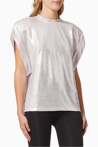 June Metallic Tank Top