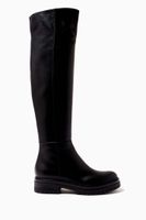 Quinn Knee High Boots in Calf Leather - thumbnail