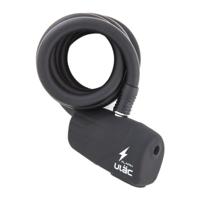 Ulac The Bee Alarm Cable Lock Black - thumbnail