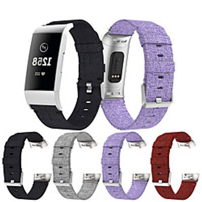 Watch Band for Fitbit Charge 3 Fitbit Sport Band Nylon Wrist Strap miniinthebox