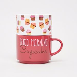 Printed Mug and Bowl Set