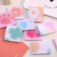 8 pcs Sticky Notes 3.32.3 inch Colorful Paper Cute Self-adhesive Kawaii Post It Notes for Office Business Student Lightinthebox - thumbnail