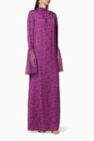 Embroidered Lace Dress - thumbnail
