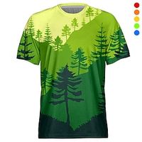 Men's Downhill Jersey Short Sleeve Yellow Red Blue Graphic Bike Quick Dry Sports Graphic Clothing Apparel Lightinthebox - thumbnail