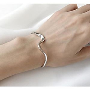 Bracelet Bangles Mismatched Fashion Artistic Simple Casual  Sporty Alloy Bracelet Jewelry Silver For Party Evening Gift Formal Date Festival Lightinthebox