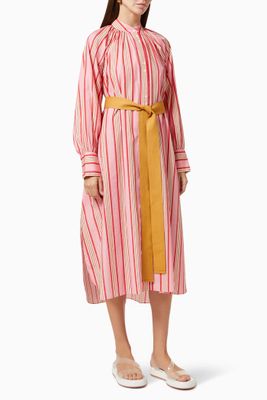 Candy Stripe Dress in Cotton