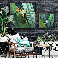 Wall Art Canvas Prints Painting Artwork Picture Modern Plants Home Decoration Decor Stretched Frame Ready to Hang Lightinthebox - thumbnail