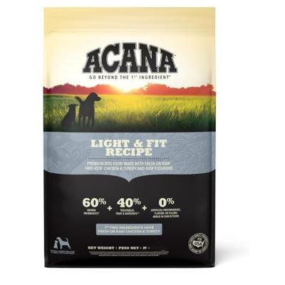 Acana Light and Fit Recipe Dry Dog Food 6Kg