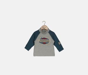 Toddler Boys Graphic Sweater  Grey/Slate