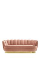 Mirage Savona Velvet Sofa - thumbnail