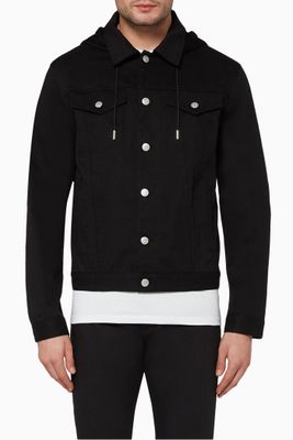 Scuba Hooded Denim Jacket Scuba Hooded Denim Jacket