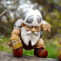 Victor the Pirate Warrior Nordic Home Decoration - Resin Craft Outdoor Garden Decorative Figurine, 1pc Lightinthebox