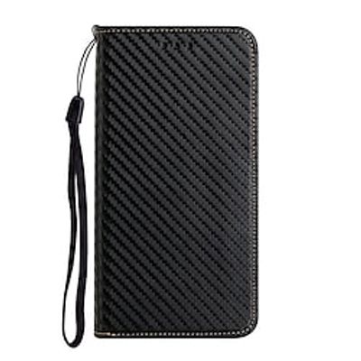 Phone Case For Samsung Galaxy Wallet Card A33 S22 Ultra Plus S21 FE S20 A72 A52 A42 Shockproof with Wrist Strap Card Holder Slots Solid Colored PU Leather miniinthebox