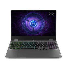 Lenovo LOQ 83GS0079AX Intel Core i5-12450HX 12GB RAM 512GB SSD NVIDIA GeForce RTX 3050 6GB Graphics 15.6" FHD Win 11 Home, Gaming Laptop - Luna Grey