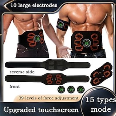 Abdominal Muscle Stimulator EMS Body Slimming Belt Smart Vibration Fitness Massager Abs Trainer For Waist Weight Loss Lightinthebox
