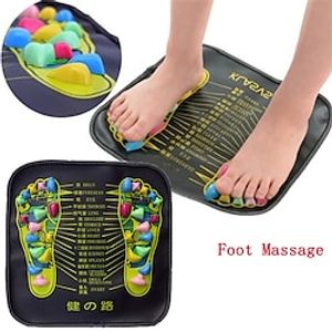 Foot Massager Reflexology Walk Stone Foot Leg Pain Relieve Physiotherapy Chinese Health Care Acupressure Mat Pad Massageador miniinthebox