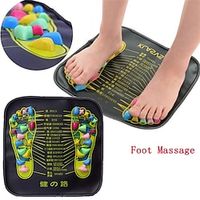 Foot Massager Reflexology Walk Stone Foot Leg Pain Relieve Physiotherapy Chinese Health Care Acupressure Mat Pad Massageador miniinthebox - thumbnail