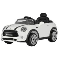 Megastar Licensed 12 V Ride On Mini Cabrio Licensed Car With RC - Red - thumbnail