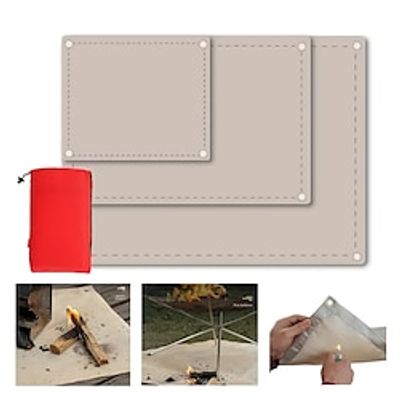 Fiberglass Fire Retardant Blanket Welding Blanket Cover Fireproof Cloth Thermal Resistant Insulation For Camping Picnic Lightinthebox