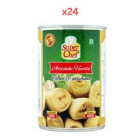 Super Chef Artichoke Hearts 400Gm (Pack Of 24)