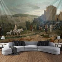 Academic Art Classicism Hanging Tapestry Wall Art Large Tapestry Mural Decor Photograph Backdrop Blanket Curtain Home Bedroom Living Room Decoration Lightinthebox - thumbnail