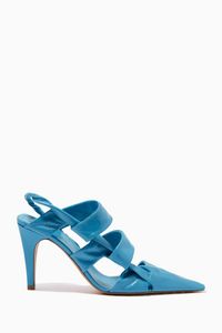 The Point Slingback Pumps in Shiny Nappa