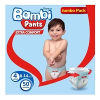 Sanita Bambi Pants, Size 4, Large, Jumbo Pack, 50 Diapers