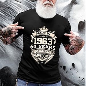 Men's T shirt Tee Tee Graphic Number Crew Neck Clothing Apparel 3D Print Outdoor Casual Short Sleeve Print Vintage Fashion Designer Lightinthebox