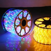 Rainbow Tube LED Round Two-Wire Light String Outdoor Lighting Project Light Festival Neon Decorative Lights With EU Plug 220V miniinthebox Rainbow Tube LED Round Two-Wire Light String Outdoor Lighting Project Light Festival Neon Decorative Lights With EU Plug 220V miniinthebox