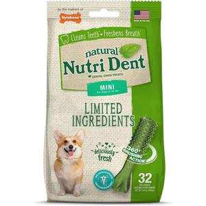 Nylabone Nutri Dent Fresh Breath 32 Count Pouch Mini