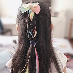 Toddler  Baby Girls' Active  Sweet Daily Unicorn Cartoon Butterly Style Polyester Hair Accessories White  Blue  Pink One-Size Lightinthebox