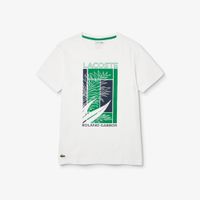 Men's Lacoste SPORT Roland Garros Plant Print T-shirt - thumbnail