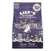 Lily's Kitchen Adult 8+ Senior Recipe Turkey, Trout and Seasonal White Fish Dry Dog Food 2KG