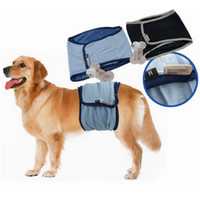 Male Dog Puppy Belly Wrap Band Toilet Training Diaper - thumbnail