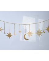 Kaemingk Decoris Garland Iron with 7X Moon & Star